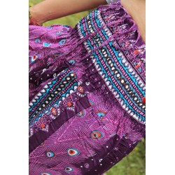 Haremshose Pluderhose Hippiehose Baggystyle Größe S / M - BAGGY030