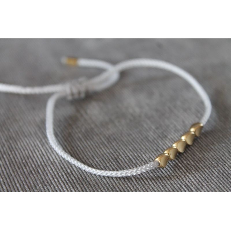 copy of Tibetan brass bead bracelet happiness bracelet wine red