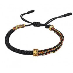 copy of Handmade Tibetan bracelet with red infinity knot friendship bracelet