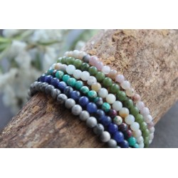copy of Protective bracelet pearl bracelet elegant with small 3.5 mm red pearl opal replacement
