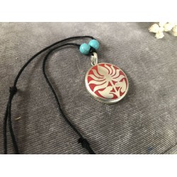 Buddhistische Halskette Lotusblume