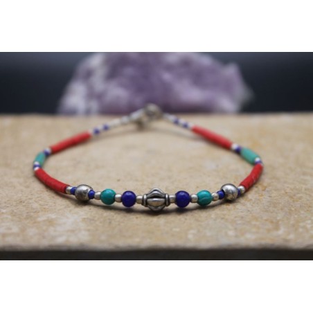 Armkette Armband Nepal Türkis