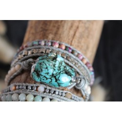 copy of Elegant bracelet in Bohemian style with small stone beads