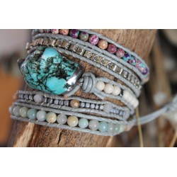 copy of Elegant bracelet in Bohemian style with small stone beads