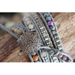 copy of Elegant bracelet in Bohemian style with small stone beads