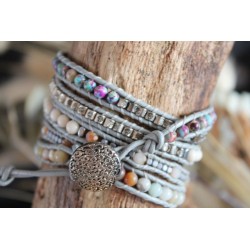 copy of Elegant bracelet in Bohemian style with small stone beads