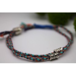 copy of Handmade Tibetan bracelet with red infinity knot friendship bracelet