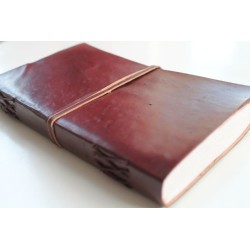 2. Wahl: Notizbuch glattes Leder 23x14 cm