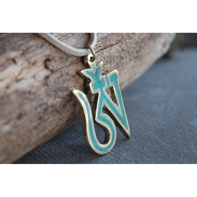 Anhänger mit tibetischem OM Symbol