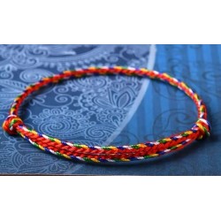 copy of Tibetan happiness bracelet handmade Buddhism