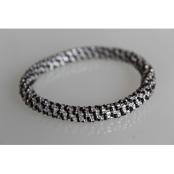 Glasperlenarmband handgefertigt in Nepal 16,7 cm - 225