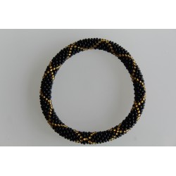 Glasperlenarmband handgefertigt in Nepal 16,7 cm - 232