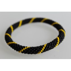 Glasperlenarmband handgefertigt in Nepal 16,7 cm - 238