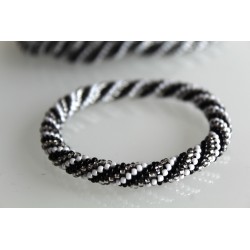 Glasperlenarmband handgefertigt in Nepal 16,7 cm - 245