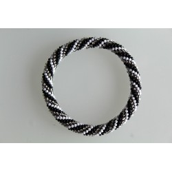 Glasperlenarmband handgefertigt in Nepal 16,7 cm - 245