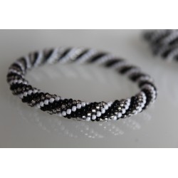 Glasperlenarmband handgefertigt in Nepal 16,7 cm - 245