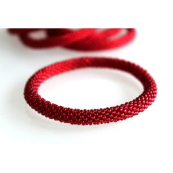 Glasperlenarmband handgefertigt in Nepal 16,7 cm - 246