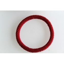 Glasperlenarmband handgefertigt in Nepal 16,7 cm - 246