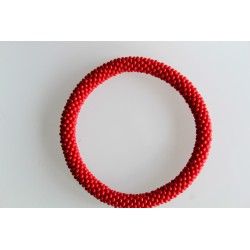 Glasperlenarmband handgefertigt in Nepal 16,7 cm - 246