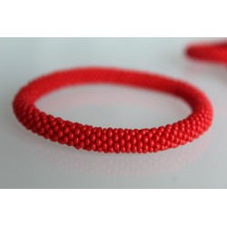 Glasperlenarmband handgefertigt in Nepal 16,7 cm - 246