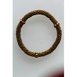 Glasperlenarmband handgefertigt in Nepal 16,7 cm - 253