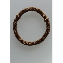 Glasperlenarmband handgefertigt in Nepal 16,7 cm - 253