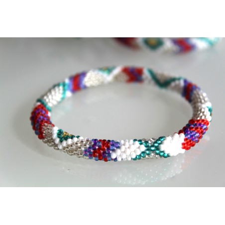 Glasperlenarmband