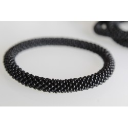 Glasperlenarmband handgefertigt in Nepal 16,7 cm - 258