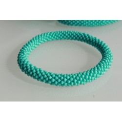 Glasperlenarmband handgefertigt in Nepal 16,7 cm - 259