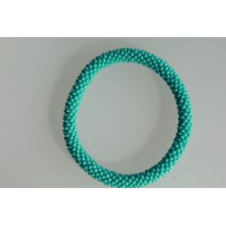 Glasperlenarmband handgefertigt in Nepal 16,7 cm - 259