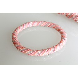 Glasperlenarmband handgefertigt in Nepal 16,7 cm - 265