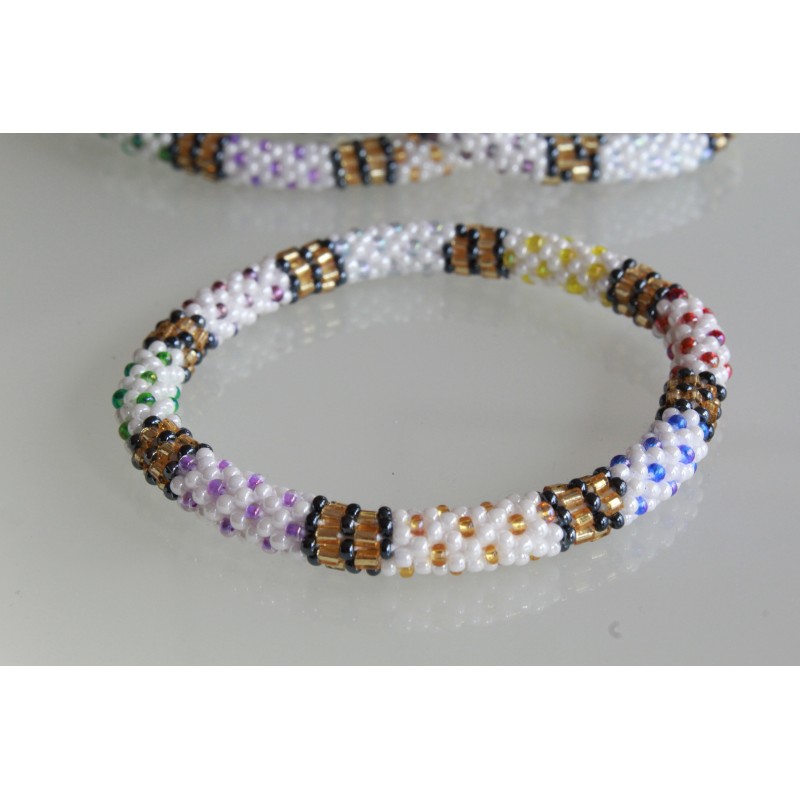 Glasperlenarmband