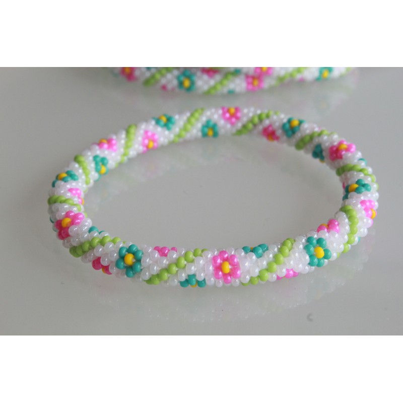 Glasperlenarmband