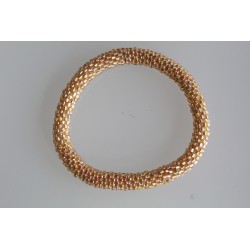 Glasperlenarmband handgefertigt in Nepal 16,7 cm - 281
