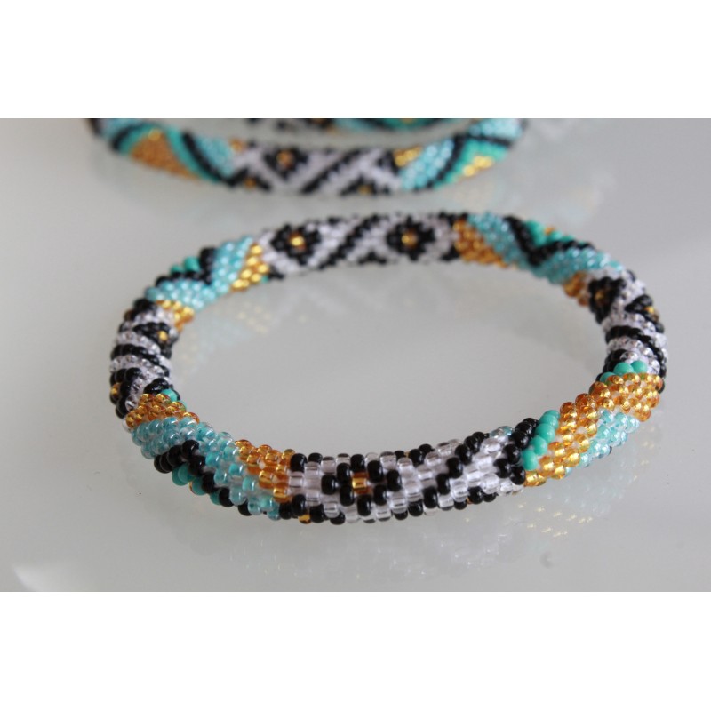 Glasperlenarmband