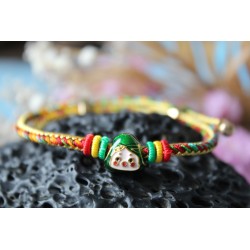 copy of Luck bracelet blue handmade sliding knot friendship bracelet