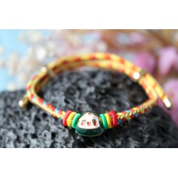 copy of Luck bracelet blue handmade sliding knot friendship bracelet