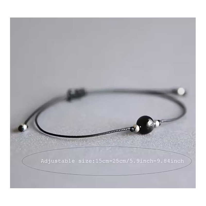 Obsidian Armband – Schutz & Klarheit