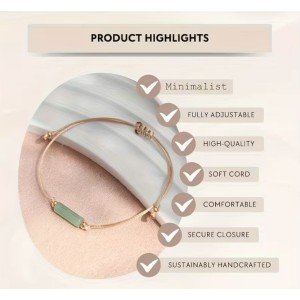 Grünes Aventurin Armband – Glück & Zuversicht