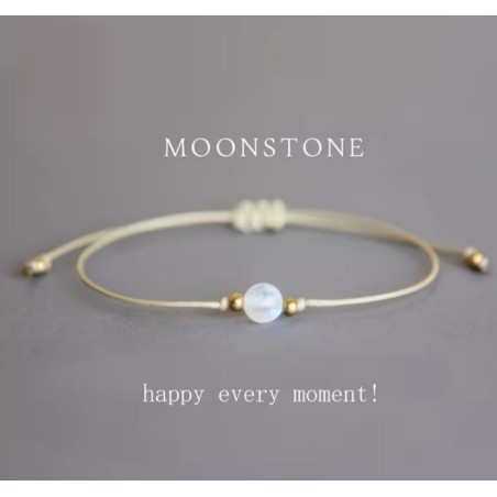 Mondstein Armband – Intuition & Harmonie
