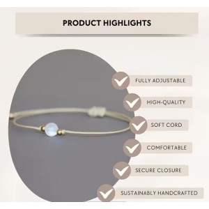 Mondstein Armband – Intuition & Harmonie