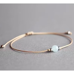 Aquamarinarmband