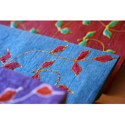 Kuvert handbemalt, verschiedene Farben
