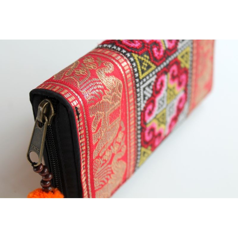 copy of Geldbörse Brieftasche Boho mit Hmong Stoff - BÖRSE600
