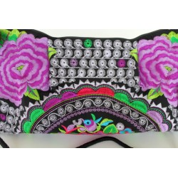 Kleine Handtasche Schultertasche Hmong Boho Stil Stickerei - TASCHE201
