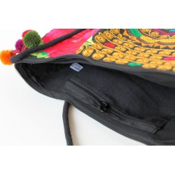 Kleine Handtasche Schultertasche Hmong Boho Stil Stickerei - TASCHE207