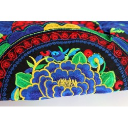 Kleine Handtasche Schultertasche Hmong Boho Stil Stickerei - TASCHE214