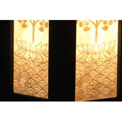 2. Wahl: Lampe Thailand Lotusbaum
