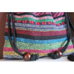 Sack pouch made of fabric Hmong / Hill Tribe